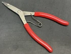 Snap-on Tools Ring Serrated Jaw Straight Tip Transmission Pliers SRP3B Used. Price: $89.95.