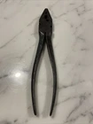 Vintage Kraeuter 10" Button Pattern Pliers 1841-10 / Circa 1910 21 Used. Price: $25.00.