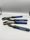 Set Of Kobalt: Chrome Nickel, 12" & 10" Tongue Groove, Cushion Grip, Pliers Used. Price: $13.97.