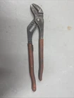 Matco PGJ12B 12-INCH "orange" Groove Joint Pliers Used. Price: $30.00.