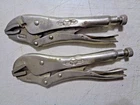 2 Petersen Dewitt Vise-grip 10R + 10WR Locking Welding Clamp Grips Used. Price: $24.50.