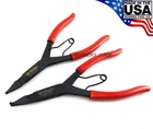 Wilde 9 Right Angle & Straight Lock Ring Plier Set Snap Retaining Black Oxide New. Price: $44.99.