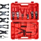 9PCS Long Reach Hose Clamp Pliers Set For Mechanics With Clic Type Swivel Jaw New. Price: $34.98.
