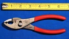 Mac Tools P310948 6-1/2" Long Slip Joint Pliers Red Handles Used. Price: $23.25.