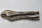 Vintage Usa 1451 Mf 8" Locking Grip Pliers Straight Jaw Used. Price: $16.99.