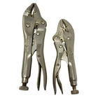 Vtg Petersen Dewitt 2PC Vise-grip Set 4WR 5WR Curved Jaw Locking Pliers Usa Made Used. Price: $49.00.