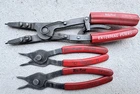 Blue-point By Snap On External Retaining Ring Pliers , Part# PR-52 Usa 2-PR34A Used. Price: $50.00.