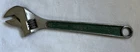 12" Crescent Wrench - Diamond Tool & Horseshoe Co Duluth Mn Green Handle Steel Used. Price: $29.99.