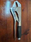 Craftsman Usa 45606 10" Adjustable Locking Vise Grip Pliers, Curved Jaw Used. Price: $15.99.