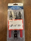 Astro Pneumatic Combination Internal External Snap Ring Pliers Set New. Price: $15.00.