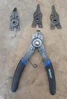 Kobalt 752192 Snap Ring/retaining Pliers With Interchangeable Tips Used. Price: $12.50.