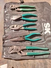 Sk Tools Usa 5PC General Purpose Pliers Set, Green Cushion Grip W/ Kit Bag 17834 Used. Price: $124.49.