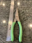 Snap-on 96ACF 8" Talon Grip Needle Nose Pliers Green New. Price: $58.85.
