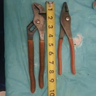 Matco Tools 2 Pc Slip Joint Pliers Orange Handle. PGJ9M & PSJ8B. Used. Price: $35.00.