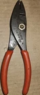 Snap-on HCP46BP Usa Hose Clamp Slip Joint Pliers Red 8" Good Condition See Pics Used. Price: $19.95.