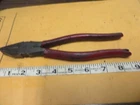Stanley Lineman's Pliers Cutter # 84-151 Grips Worn Used. Price: $15.88.