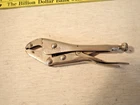 Vintage /rare Wizard Grip 7" H1200 Locking Pliers Made Usa Used. Price: $21.99.