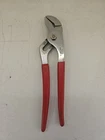 Snap-on Tools 90AP Tongue Groove Pliers 9" Long Red Handles Usa Used. Price: $28.95.