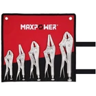 Maxpower 5-PIECE Locking Pliers Set, Long Nose 9 And 6 Inch, Curv... New. Price: $59.94.