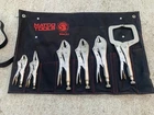 Matco Tools SMLP7 6-PIECE Locking Pliers Set Used. Price: $125.00.