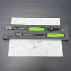 Snap-on Tools Usa New Reverse Green Compact 3PC 3/8" Drive Ratchet Set 103RT05F. Price: $599.95.