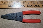 Mac Tools Usa TCT-10 Wire Stripper Crimper Red Comfort Grip Used. Price: $16.99.