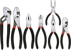 7PCS. Pliers Wrench Set Craftsman Hand Tools Linesman Hardened Cutting Edges New. Price: $28.88.