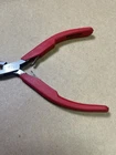 Snap-on Tools Spring Loaded Soft Grip Bent Needle Nose Plier Smooth Jaw E702ACG Used. Price: $29.99.