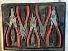 Snap-on Ring/circlip Pliers Set SRPCR105 5PCS Used. Price: $105.50.