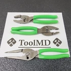 Snap-on Tools Usa New Style Green 3PC Soft Grip Pliers Lot Set PL347ACFG LN47ACF. Price: $239.95.