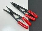 Blue Point Usa PR-50A 2PC Heavy Duty Retaining Ring Pliers Set PR51 & PR52 Used. Price: $178.59.