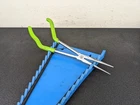 #BO061 Matco Tools 11" Pistol Needle Nose Pliers PPGO11PF Fluorescent Green Used. Price: $34.95.