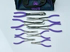 Matco Tools 8PC SPLR8P Purple Long Reach & Mini Pliers Set W/ Duffle Bag (nos) New. Price: $399.99.