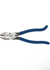 Klein Tools D213-9ST Lineman's Pliers 9" High Leverage Blue Hook-bend Handle New. Price: $50.00.