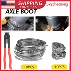 For Auto / Atv Cv Joint Axle Boot Clamp Pliers With Tool 20 Crimp Bands New. Price: $24.99.