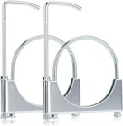 Lcgp 5" Universal Exhaust Clamp With Hanger Made Of Heavy-duty Inch, Silver New. Price: $43.99.