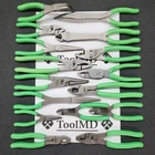 Snap-on Tools Usa New 16PC Green Plier/cutter/stripper Set LN47ACF HL138ACP. Price: $1295.00.