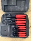 Matco Tools Usa MST250 12PC Snap Ring Retaining Clip Pliers Set, Red Used. Price: $170.00.