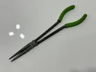 Mac Tools Usa P112S-G Long Extended Reach Needle Nose Pliers, Green Handle Used. Price: $38.99.