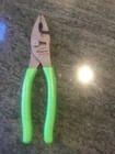 Snap 47ACF 8" Talon Grip Combination Slip-joint Pliers Green New. Price: $66.45.