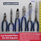 New Snap On Blue Essential Pliers Pcs Set & Black Organizer - PL600ES2RKMB. Price: $489.99.