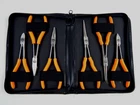 Mac Tools 6PC Precision Plier Set Orange P6TNN P6BLN P6FN P6CN P6D P6TND W/ Case Used. Price: $124.95.