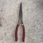 Snap On Tools 97ACF 9" Needle Nose Pliers Red Soft Grip Used. Price: $30.00.