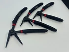 Matco Silver Eagle 3PC Pistol Grip Needle Nose Pliers Set Lot Black Soft Used. Price: $94.99.