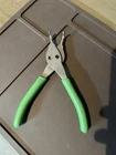 Snap-on SRPC3890 Ring Pliers Degree Green Used. Price: $29.95.