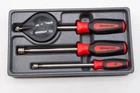 Snap-on 3PC Soft Grip Red Magnetic Pickup Tool & Mirror Set PTM30 Used. Price: $149.99.