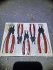 Blue Print Ring Pliers 4 Piece Set New. Price: $50.00.