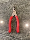 Snap 196ANCF 8" Long Nose Pliers With Cutter And Side Fastener Red New. Price: $109.95.