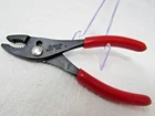Exc. Snap-on 44CP Miniature Black Slip Joint Pliers Red Comfort Grip Handles Used. Price: $40.00.