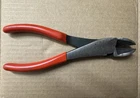 Snap Tools 388ACP 8" High Leverage Diagonal Cutter Made Usa Red Handle Used. Price: $28.99.